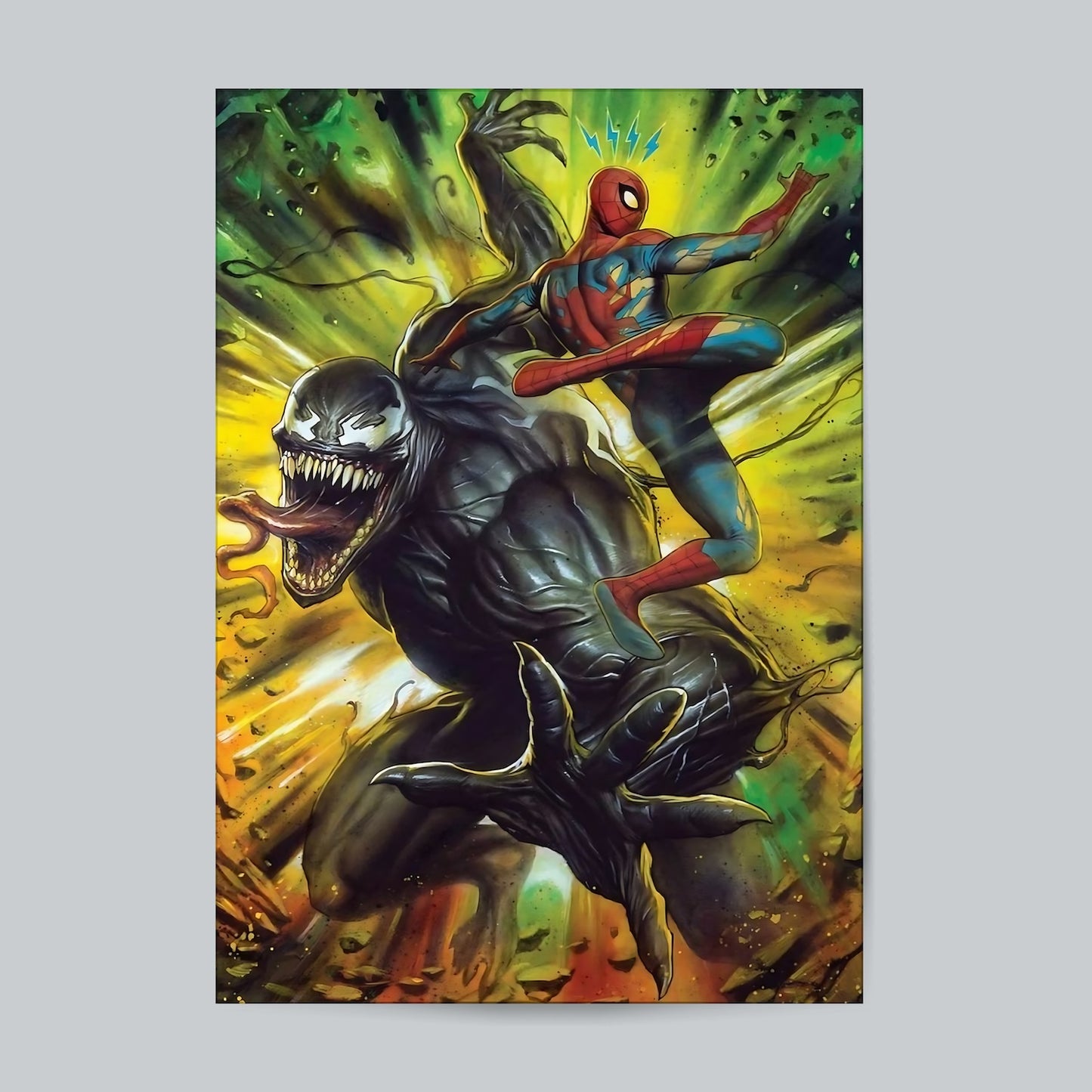 Spiderman Venom-01 #Marvel Universe Wall Poster Posters Postor Shop spiderman-venom-01-marvel-universe-wall-poster Postor Shop 