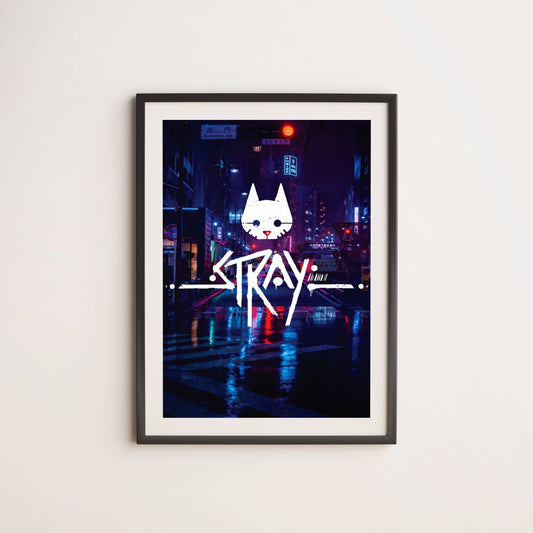 Stray (PS5)- Wall Postor Posters Postor Shop stray-ps5-wall-poster Postor Shop