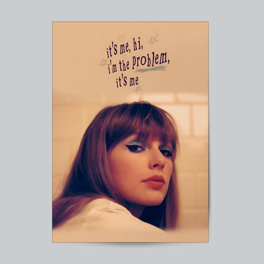 Taylor Swift Its Me #Artist Wall Poster Posters Postor Shop taylor-swift-its-me-artist-wall-poster Postor Shop 