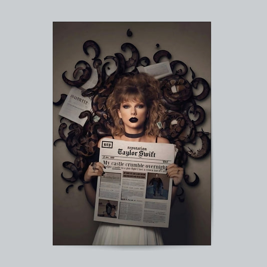 Taylor Swift Reputation #Artist Wall Poster Posters Postor Shop taylor-swift-reputation-artist-wall-poster Postor Shop 