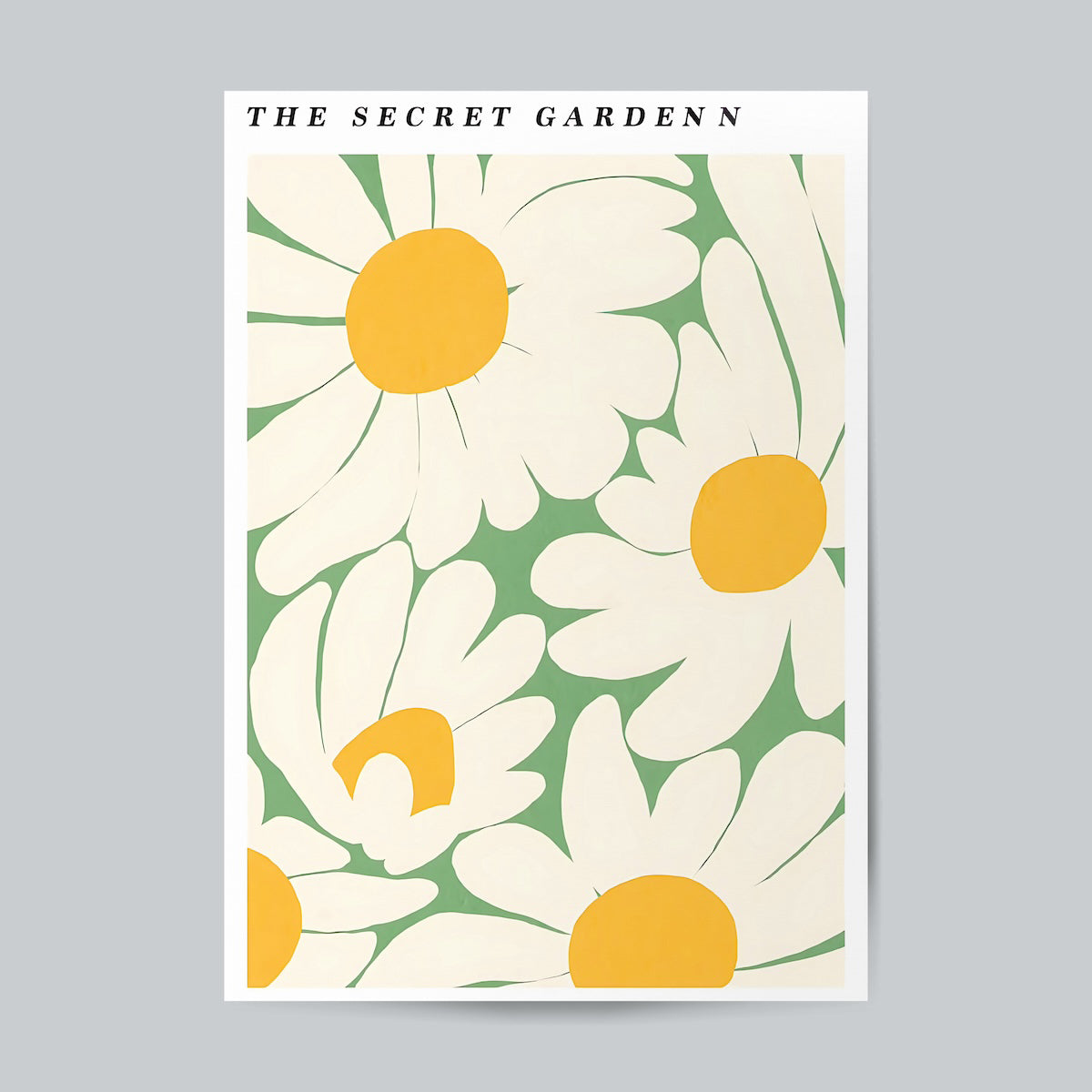 The Secret Garden #Floral Wall Poster Posters Postor Shop the-secret-garden-floral-wall-poster Postor Shop 