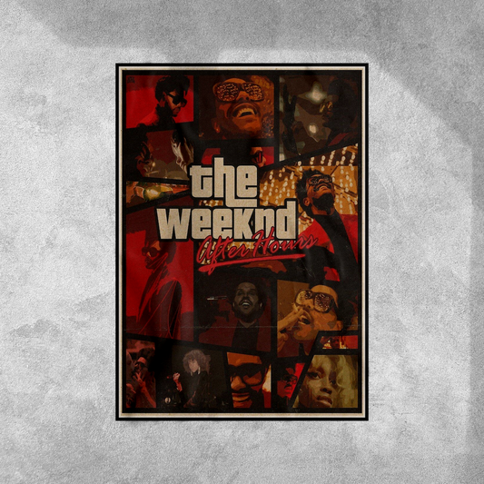 The Weekend GTA V Wall Postor Posters Postor Shop the-weekend-gta-v-wall-poster Postor Shop 