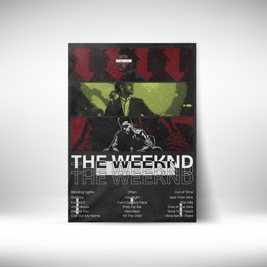 The Weeknd Abel Wall Postor Posters Postor Shop the-weeknd-abel-wall-poster Postor Shop 