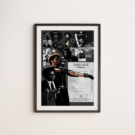 The Weeknd Triology- Wall Postor Posters Postor Shop the-weeknd-triology-wall-poster Postor Shop 