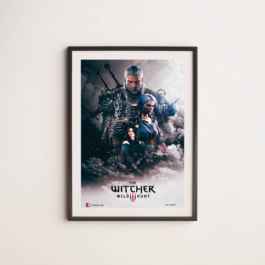 The Witcher Wild Hunt #2- Wall Postor Posters Postor Shop the-witcher-wild-hunt-2-wall-poster Postor Shop