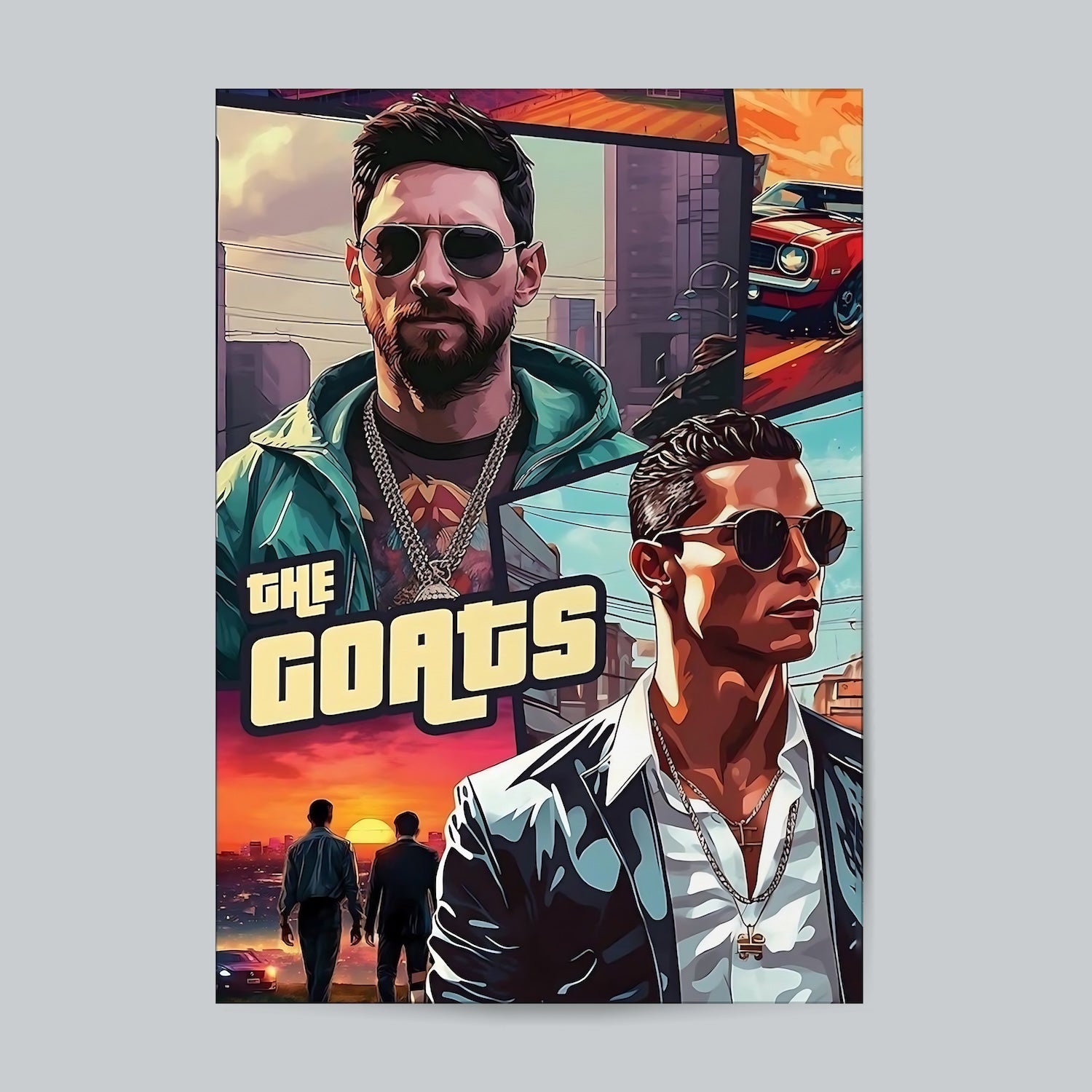 The Goats #Football Wall Poster Posters Postor Shop the-goats-football-wall-poster Postor Shop 