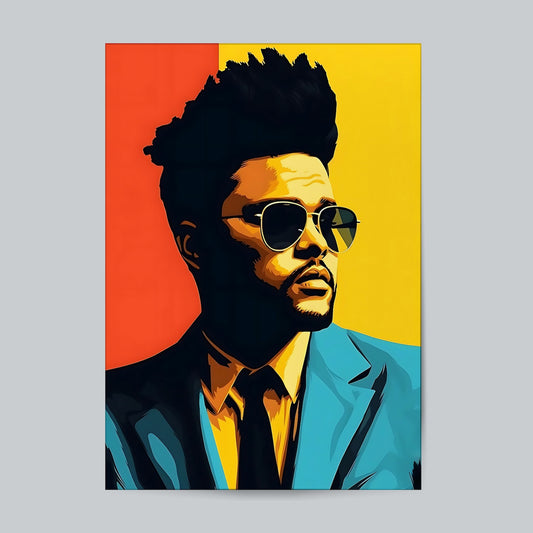 The Weeknd #Artist Wall Poster Posters Postor Shop the-weeknd-artist-wall-poster Postor Shop 