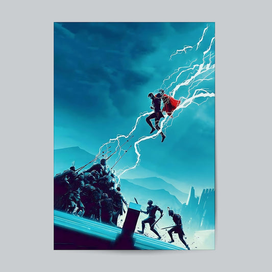 Thor Ragnarok - Marvel Superhero #Movie Wall Poster. Posters Postor Shop thor-ragnarok-marvel-superhero-movie-wall-poster Postor Shop 