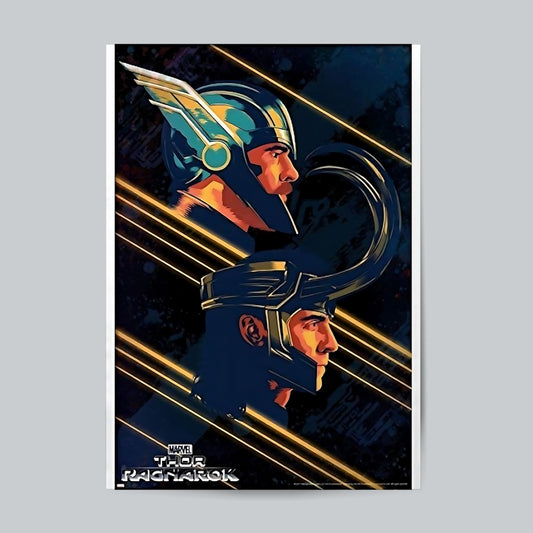 Thor Loki Thor Ragnarok Marvel Superhero #Movie Wall Poster Posters Postor Shop thro-loki-thor-ragnarok-marvel-superhero-movie-wall-poster Postor Shop 