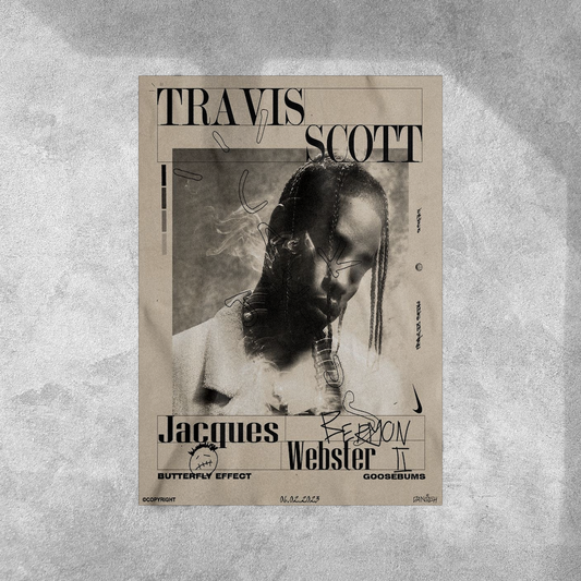 Travis Scott Wall Postor Posters Postor Shop travis-scott-wall-poster Postor Shop 