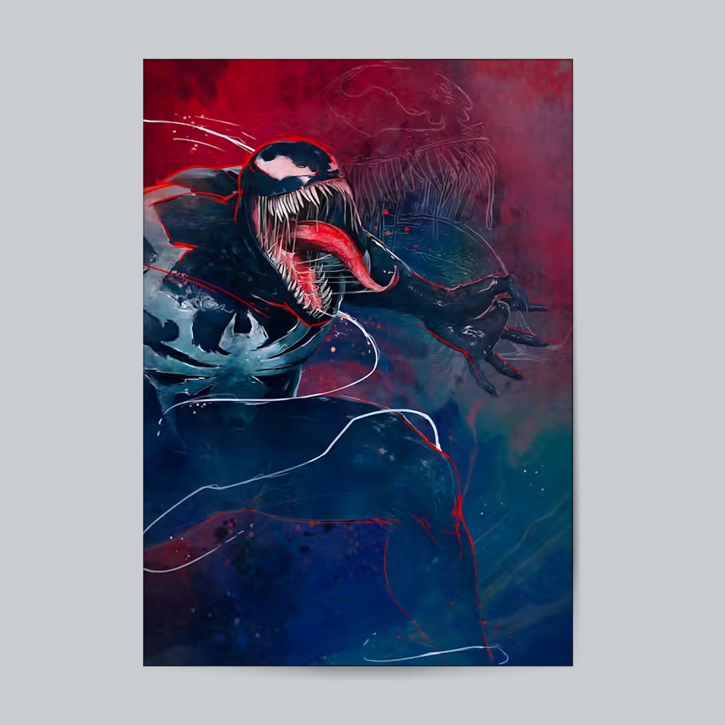 Venom-01 #Marvel Universe Wall Poster Posters Postor Shop venom-01-marvel-universe-wall-poster Postor Shop 