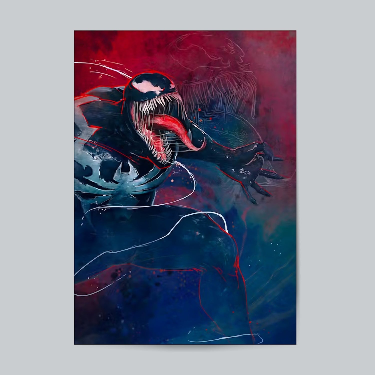 Venom-01 #Marvel Universe Wall Poster Posters Postor Shop venom-01-marvel-universe-wall-poster Postor Shop 