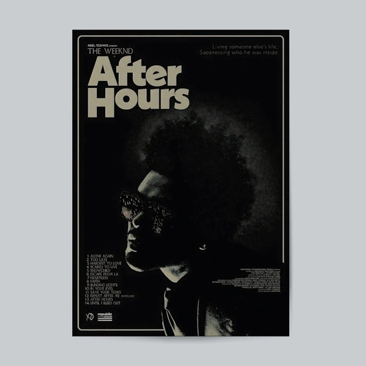 Weekend After Hours #Artist Wall Poster Posters Postor Shop weekend-after-hours-artist-wall-poster Postor Shop 