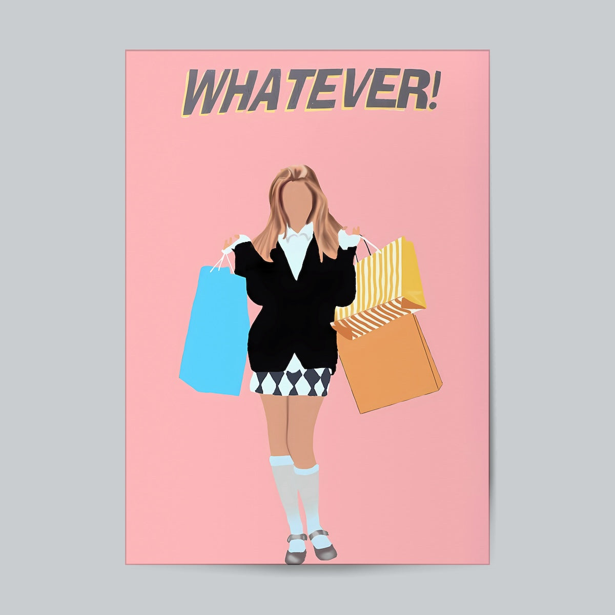 Whatever Girl  Aesthetic Wall Poster Posters Postor Shop whatever-girl-aesthetic-wall-poster Postor Shop 