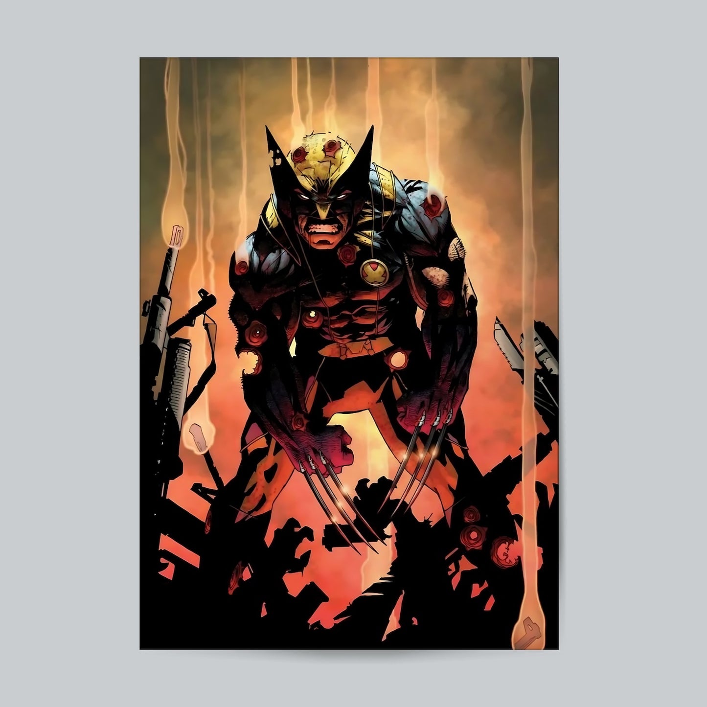 Wolverine #Marvel Universe Wall Poster Posters Postor Shop wolverine-marvel-universe-wall-poster Postor Shop 