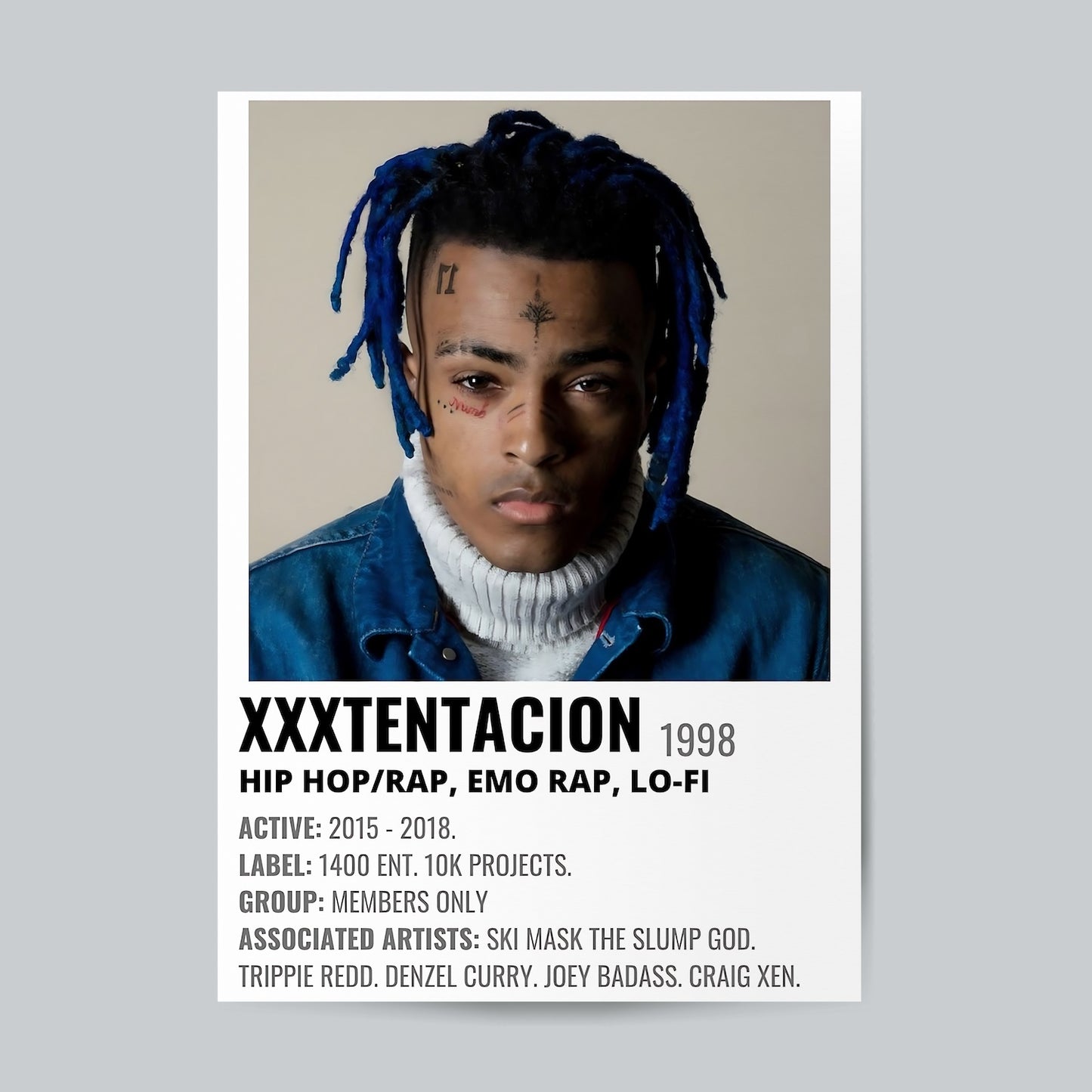 Xxxtentacian #Album Cover Wall Poster Posters Postor Shop xxxtentacian-album-cover-wall-poster Postor Shop 