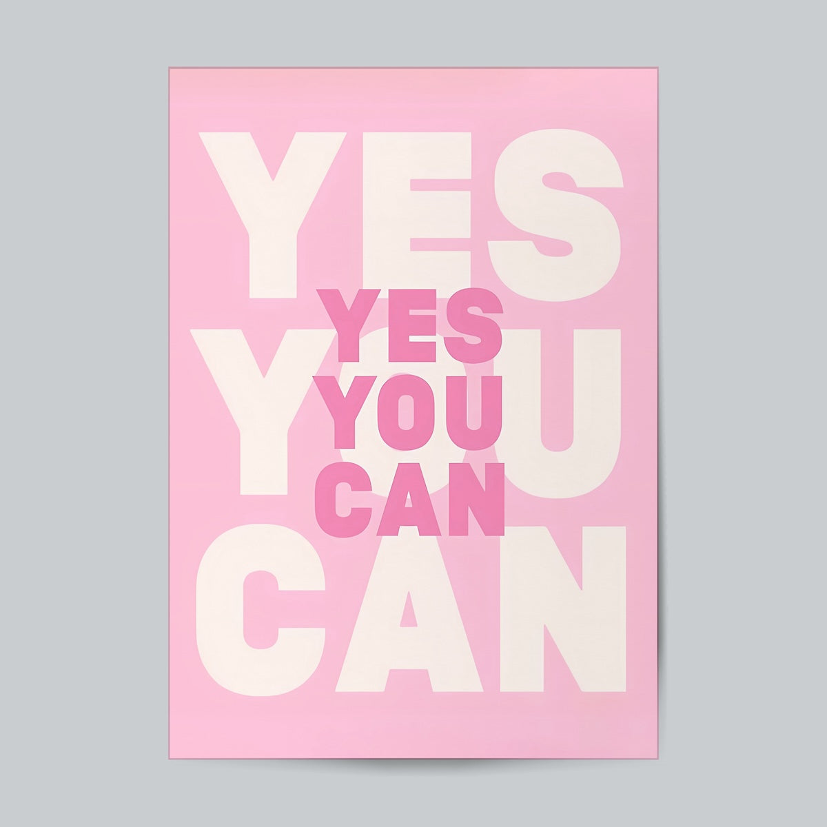 Yes You Can Aesthetic Wall Poster Posters Postor Shop yes-you-can-aesthetic-wall-poster Postor Shop 