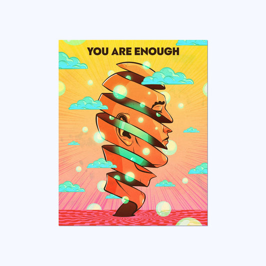 You Are Enough- Trippin Wall Postor Posters Postor Shop you-are-enough-trippin-wall-poster Postor Shop 