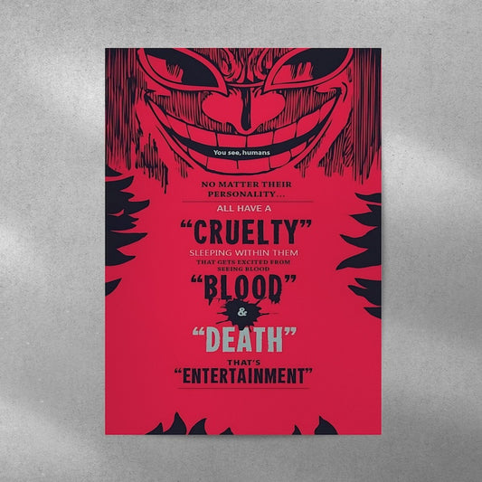 You See Humans- Doflamingo One Piece #Wall Postor Posters Postor Shop you-see-humans-doflamingo-one-piece-wall-poster Postor Shop 